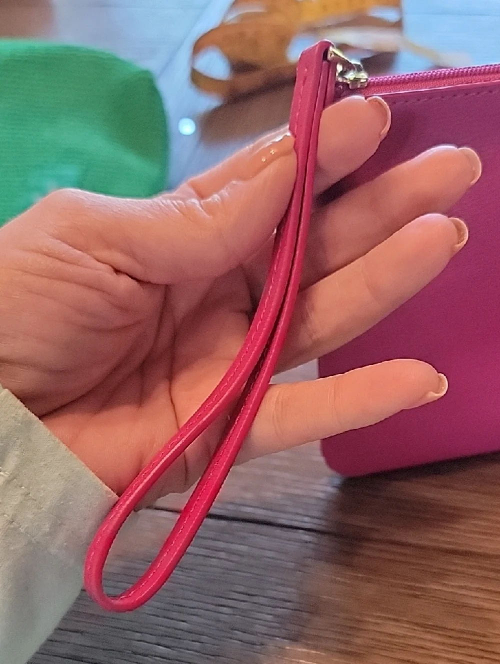 kate spade vibrant leather
